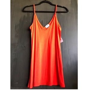 Orange tank top